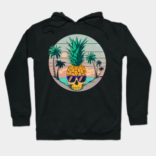 Summer Pineapple Skull Hoodie